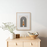 TONES FRAME DESIGN 11x14 Natural Wood Frame with 8x10 Mat, Solid Wood Veneer Finish Picture Frame, and Plexiglass Front for Poster Gallery Wall Home Decor TONES FRAME DESIGN