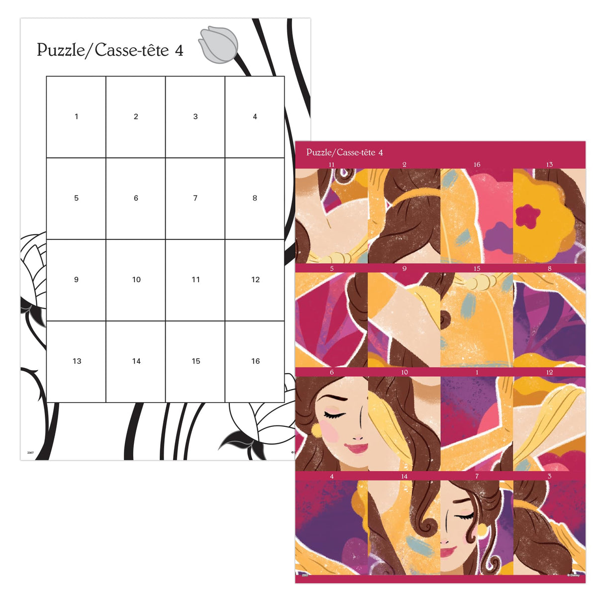 Disney Princess - Sticker Puzzle Pack Sticker Puzzle Pack Trends International