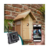 Smart Birdhouse with Camera - 1440p HD WiFi Outdoor Bird Box | Nesting Box for Robins, Wrens, Tree Swallows | Birdhouses Mount to Tree, Fence or House | Ideal Bluebird Houses for Outside - by NESTERA NESTERA