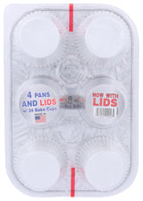Handi-Foil Muffin Pans With Lids & Bake Cups, 1 EA Handi-Foil
