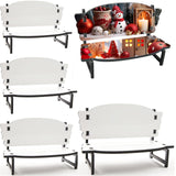 AiDiYGECO 5 PACK Sublimation Memorial Bench Blanks ornament Chair Decor, Handmade Nautical Beach Themed Picture Frame for Tabletop Home Decor Holds memorial bench sublimation 7.1x2.72 Inch AiDiYGECO