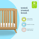 DaVinci Otto 3-in-1 Convertible Crib in Honey, Greenguard Gold Certified DaVinci