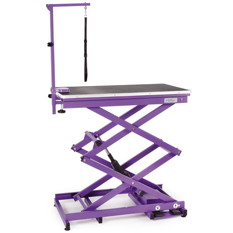 Master Equipment Master Equip Xtend Electric Grooming Table, Purple Master Equipment