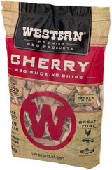 Ultimate Western BBQ Smoking Wood Chips Variety Pack Bundle (3)- Apple, Pecan, and Cherry Flavors Western BBQ Prodcuts