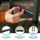 LIFETIME 80387 4-Foot Commercial Adjustable Folding Table, Almond Lifetime