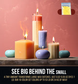 Candle Dye for Soy Wax Candle Making - 16 High-Concentration Colors - Mix to Create Endless Shades Craft911