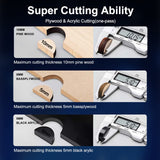 AENBUSLM 40W Laser Module with Air Assist, Laser Engraving Cutting Module for Wood, Fixed-Focus,Double Ultra-Fine Compressed Spot CNC Carving DIY Laser Master AENBUSLM