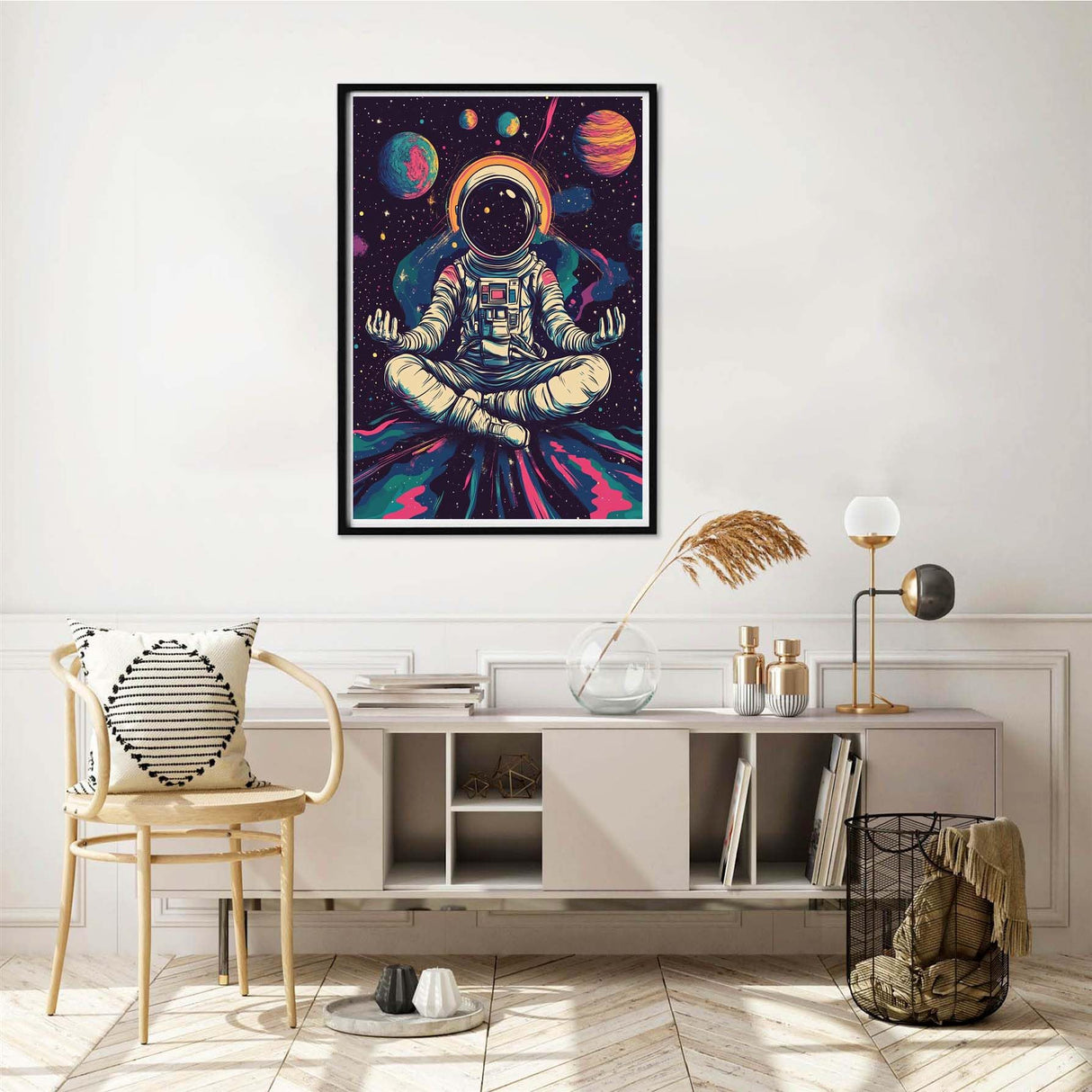 Yomiie 5D Astronaut Diamond Painting Kits for Adults, Paint with Diamonds Art Planet Universe DIY Full Round Drill Kits, Embroidery Rhinestone Diamond Crystal Craft Canvas Home Wall Decor 30x40 cm Yomiie