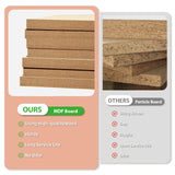 Trygoal Farmhouse Makeup Vanity, Vanity Desk with 3 in 1 Charging Station and Human Body Sensing LED Lights, Vanity Table with Glass Tabletop & Hidden Jewelry Cabinet, Stool Included, Vintage White Trygoal