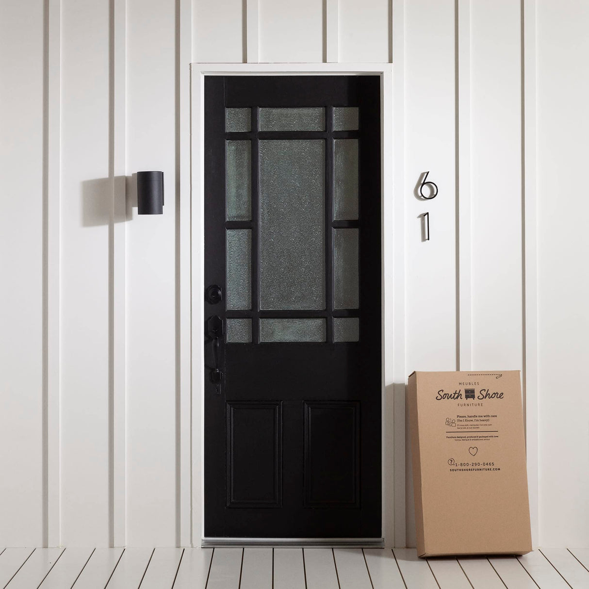 South Shore Furniture Sazena Floating Nightstand, Natural Walnut, 22.25 in x 11.75 in x 13.25 in South Shore