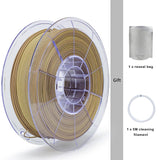 ZIRO 3D Printer Filament,Matte PLA Filament 1.75mm,Multicolor Rainbow PLA Filament,1KG/2.2lb,Wood Grain ZIRO