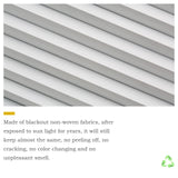 MYshade Blackout Cordless Cellular Shades Honeycomb Shade for Indoor Windows Room Darkening Blinds for Home Office Pull Down Window Shades Easy to Install 35 inch Wide, H72 White Pleated Shade MYshade