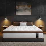 BedStory King Size Mattress 14 Inch - Premium Hybrid Mattress with 800+ Advanced Pocket Spring - Optimal Spinal Support for Back Pain Relief and Motion Isolation, CertiPUR-US Certified Comfort BedStory