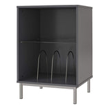 Ameriwood Home Lumina Turntable Stand (Graphite Grey) Ameriwood Home