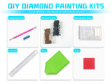 Inspirational Diamond Painting Kits for Adults - 5D Diamond Art Kits for Adults Kids Beginner, DIY Full Drill Diamond Dots Paintings with Diamonds Picture Gem Art Crafts for Adult Decor 12x16inch CEUHROG