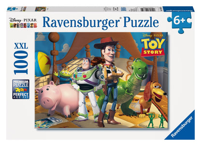 Ravensburger Disney Pixar: Toy Story 100-Piece Jigsaw Puzzle for Kids - Unique Puzzle Pieces for Frustration-Free Fun | Enhances Concentration and Creativity | Ideal Gift for Boys and Girls