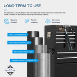 Maemttes 8-Drawers Large Tool Chest, 2-in-1 Detachable Garage Rolling Tool Box Metal Tool Storage Cabinet Removable Lockable Tool Cart with Wheels and Drawers Maemttes