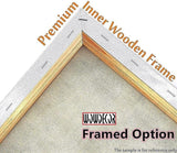 Wowdecor Paint by Number Kits for Adults Beginner, DIY Number Painting Lady with a Fan by Gustav Klimt Famous Paintings 40x50 cm Wall Art Decor (No Frame) Wowdecor