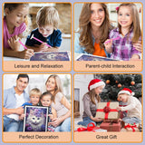 WSLWXSHM Diamond Painting Kits for Adults, Cat Round Full Drill Diamond Art Kits, 5D DIY Paint with Diamonds Crafts for Home Wall Decoration Gifts 12×16Inch WSLWXSHM