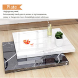 L Shaped Reception Desk with Counter & Led Light, Modern Reception Desk with Lockable Drawer,for Lobbies, Salons, Retail, Home Offices, Beauty Salon,Reception Room Generic