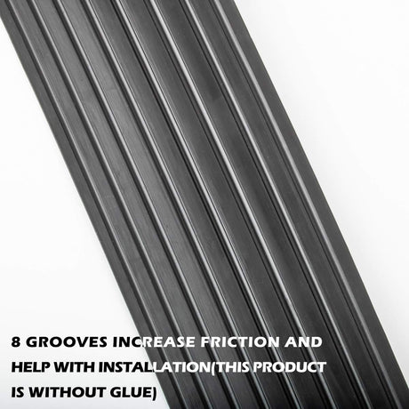 20Ft Weather Universal Garage Door Bottom Threshold Seal Strip DIY Weather Stripping Replacement,Not Include Sealant/Adhesive (Black) CloudBuyer