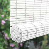 72" Outdoor Blinds Roll Up Blind Vinyl Shade Cool and Comfortable Private Haven Outdoors for Entertaining Family and Friends with Affordable Patio Sun Shades Adjustable Head Rail Indoor or Outdoor Use MWShop