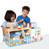 Melissa & Doug Wooden Cool Scoops Ice Creamery Play Food Toy - FSC Certified Melissa & Doug
