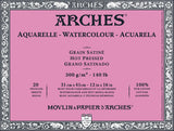 Arches Watercolor Block, Hot Press 12"X16" Arches