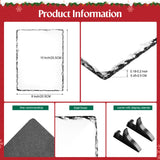 WANZELONYO Sublimation Slate Blanks 8x10 Inch Sublimation Plaque Rock Stone Picture Photo Plate 2 Pack Bulk WANZELONYO