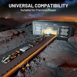 EZARC Electric Screwdriver Set, 181 in 1 Cordless Screwdriver, 3 Torque Settings with 160 Magnetic Precision Bits, Power Screwdriver Repair Tool Kit for Phone Laptop Camera Watch Computer EZARC