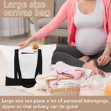 OKBA 10 PCS Stylish canvas tote bags for women,blank large size tote bag With zipper,sublimation tote bag with pockets OKBA