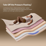 COMFBOX Queen Mattress-12 Inch Queen Size Hybrid Mattress in a Box- Medium Firm - Contouring Memory Foam & Innerspring Coils - Cooling Top Layer - Pressure-Relief - 365-Night Trial COMFBOX