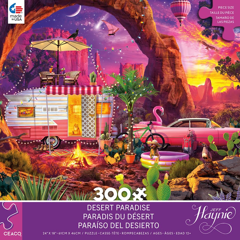 Ceaco - Desert Paradise - 300 Piece Jigsaw Puzzle