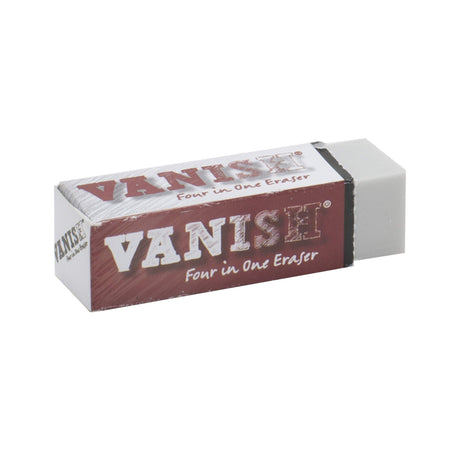 Acurit Vanish Four in One Art Eraser (1 Pack) - No Mess Pencil Eraser Replaces Hard Rubber, Vinyl & Kneaded Eraser Acurit