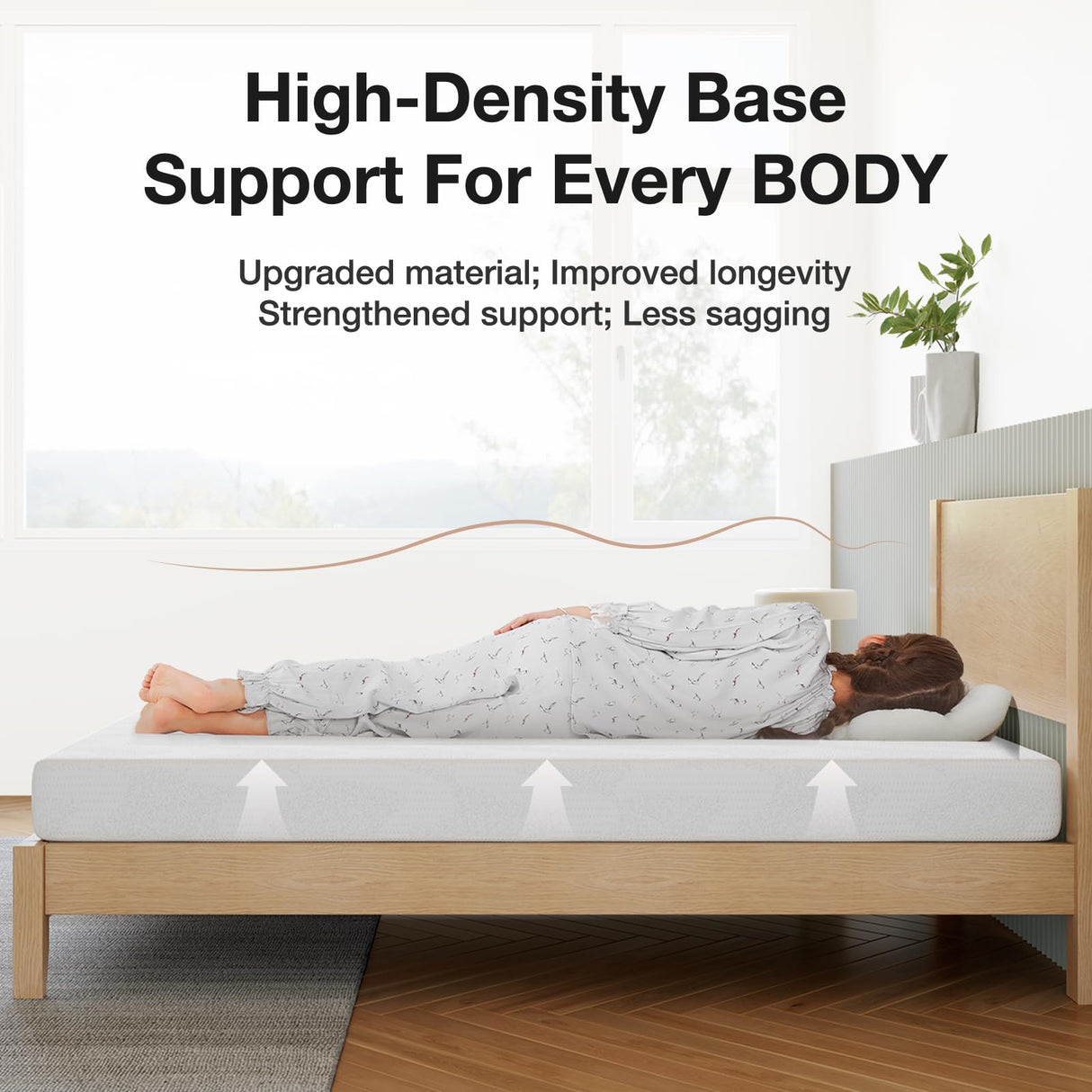 Novilla Twin Mattress for Kids, 5 Inch Twin Bed Mattresses in a Box, Gel Memory Foam Mattresses for Cooling Night Sleep, Pressure Relief, CertiPUR-US Certified Novilla