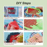 Anuver Landscape Diamond Painting Kits for Adults, 5D DIY Diamond Art Kits for Beginners, Full Drill Diamond Painting Kits for Home Wall Decor, Bird, 12x12 Inch Anuver