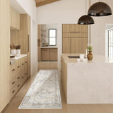 Washable Kitchen Rugs Non Slip: 2'x6' Hallway Runner Rug Stain Resistant Non Slip Boho Floor rug with Rubber Backing Non Shedding Soft Carpet Runners for Indoor Entryway Bedroom Bedside Foyer Entrance palohom