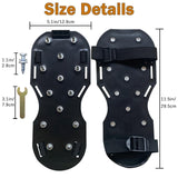 Epoxy Shoes, Gunite Spikes Shoes, Spike Shoes for Epoxy Flooring, with 1" Short Spikes Perfect For Epoxy Floor, Overlays, Epoxy Floor Kit, Garage Floor Epoxy Kit, Epoxy Garage Floor Coating Kit St !GIANTMAN