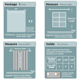 BGment Blackout Curtains for Bedroom 63 Inches Long - Navy Blue Room Darkening Thermal Insulated Sunlight Blocking Grommet Window Drapes for Kids Boys Room, Set of 2 Panels, 42 x 63 Inch BGment