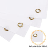 FVIEXE 6PCS 2x4 Ft Polyester Oxford Cloth Sublimation Vinyl Banner Blank DIY Signs Banner with Free Hanging Rope for Indoor Outdoor Wall Decoration Party Birthday Halloween Thanksgiving FVIEXE