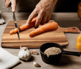 Large Wood Charcuterie Boards Wooden Cutting Boards for Kitchen Meat Chopping Board Bread Cheese Serving Board Acacia Cutting Board With Handle Butcher Block Carving Board Charcuterie Platter Board Ayiaren