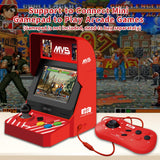 UNICO SNK MVS Mini Home Arcade Machine, 45 Pre-Loaded Classic SNK NeoGeo Games:10 KOF / 5 Metal SLUG / 7 FATAL FURY / 6 SAMURAI SHODOWN and More, 3.5inch Screen, HDMI and Gamepads Port UNICO