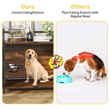 ROOMTEC Dog Crate Furniture-Style Cages for Large Dogs Indoor Heavy Duty Super Sturdy Dog Kennels with 2 Stainless Steel Bowls (48Inch = Int.dims: 46" W x 29" D x 35.5" H) ROOMTEC