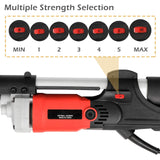 F2C Electric Drywall Sander 800w Adjustable Variable 6 Speed Disc Sander w/ 6 Sand Pads, 1000-2000RPM F2C