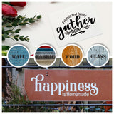 15PCS Reusable Farmhouse Word Stencils for Painting on Wood, Canvas, Fabric - Inspirational Art Craft Kit for Family, Furniture, Walls, and More - Create Welcome Signs, Shirts, and Cards neglex