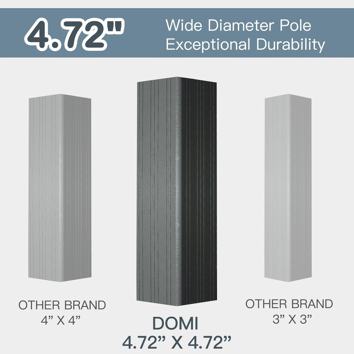 Domi 10x14FT Hardtop Gazebo, Permanent Outdoor Gazebo with Galvanized Steel Double Roof and Aluminum Frame, Curtain and Netting, Pavilion Gazebo for Patio Deck Garden, Grey domi outdoor living