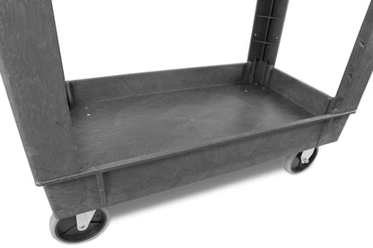 WEN 73009 500-Pound Capacity 40 by 17-Inch Two-Shelf Service Utility Cart - WoodArtSupply