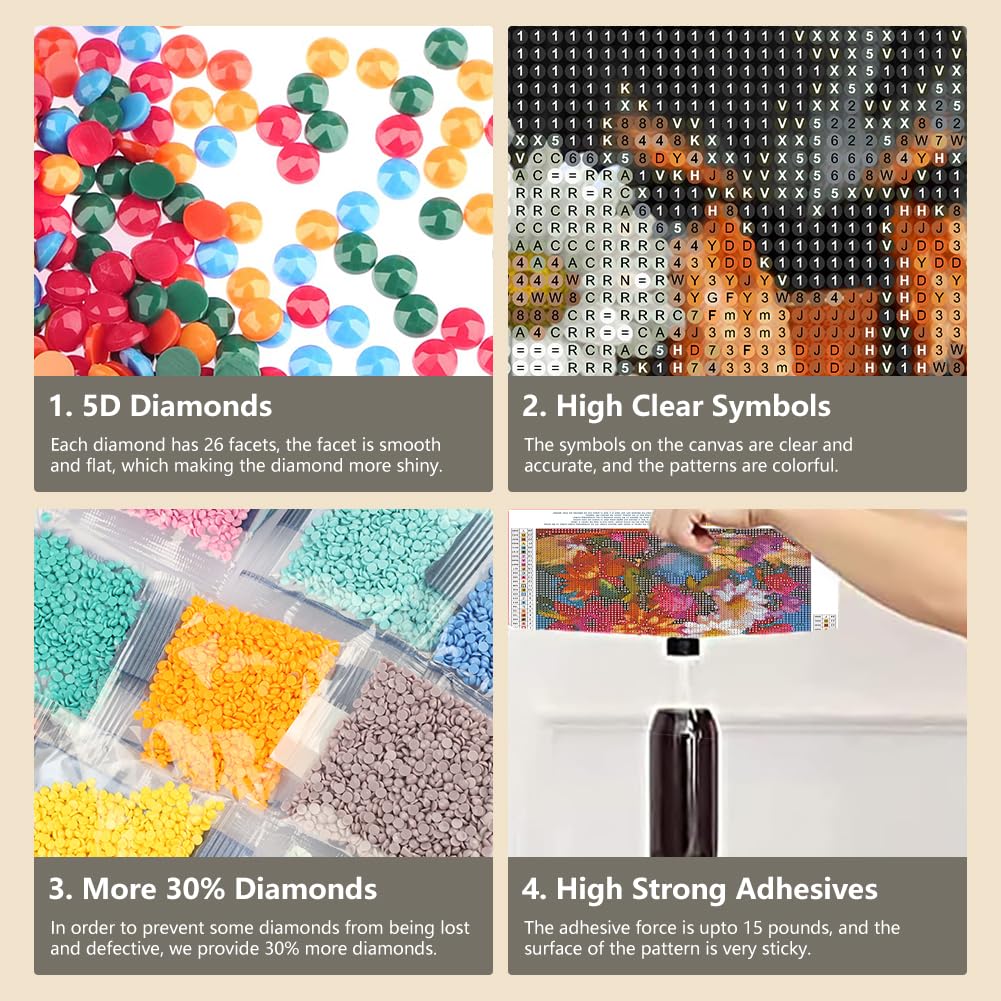 FHBUBPUP 5D Dog Diamond Painting Kits for Adults, Dachshund Diamond Art Kits for Beginners, DIY Full Drill Round Diamond Dot Gem Art, Craft Gift Suitable for Home Wall Decoration 12×12Inch FHBUBPUP