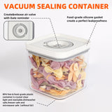 2025 New Handheld Vacuum Sealer for Food storage, Sous Vide and Meal Prep. 1 vacuum machine 2 compact containers and 4 reusable bags, 7-piece Set. Extending freshness up to 5 times longer MolaMolamoy