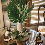 6pcs Large Wood Slices for Centerpieces 11-12 inches Wood Rounds for Tables Decor Rustic Wood Circles for DIY Crafts and Wedding Decor Round Wooden Discs Wood Slice Ornaments SENMUT